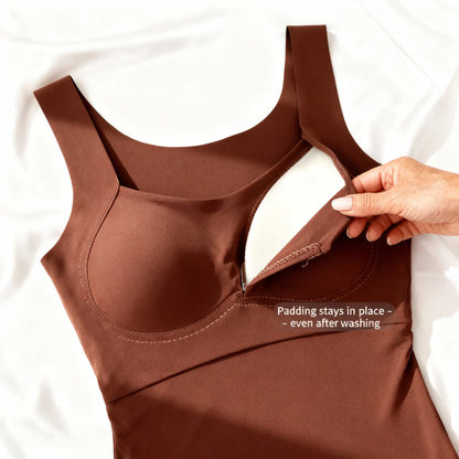 Vesca's Built In Comfort Bra Tanktop
