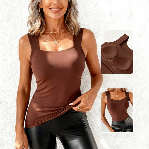 Vesca's Built In Comfort Bra Tanktop